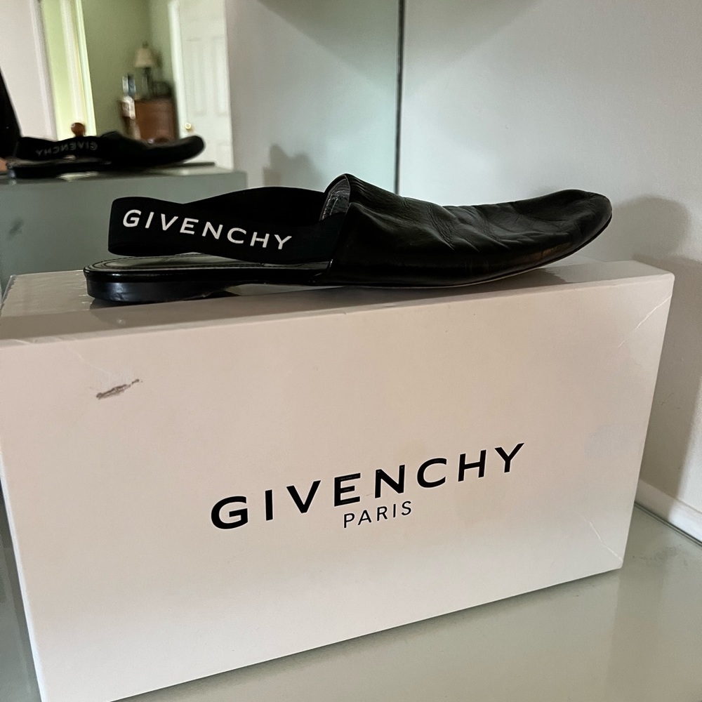 Givenchy Slingbacks with original box. Great worn condition!